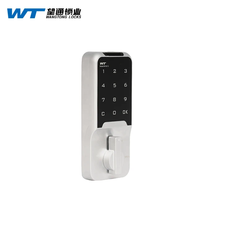 WT M-1601S Zinc Alloy Smart Cabinet Locks Electronic Keyless Lock Digital Wholesale Master Lock Wooden Furniture