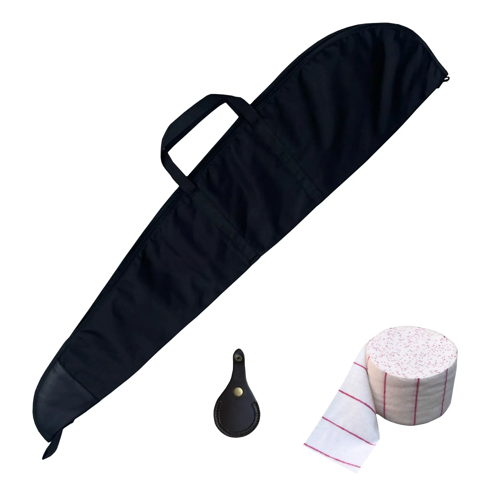 Air Gun Case Carry Bag | with Toe PAD | with Cleaning Cloth Patches