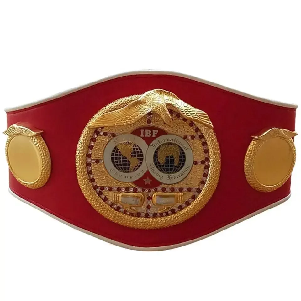 Высококачественный кожаный пояс для чемпионата по боксу на заказ WBC Muay Thai restling Winner Belt