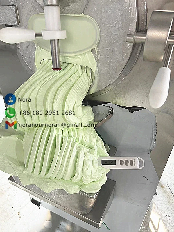 Combine the functions of the pasteurizer and of hard ice cream in one single batch freezer/gelato machine/hard ice cream machine