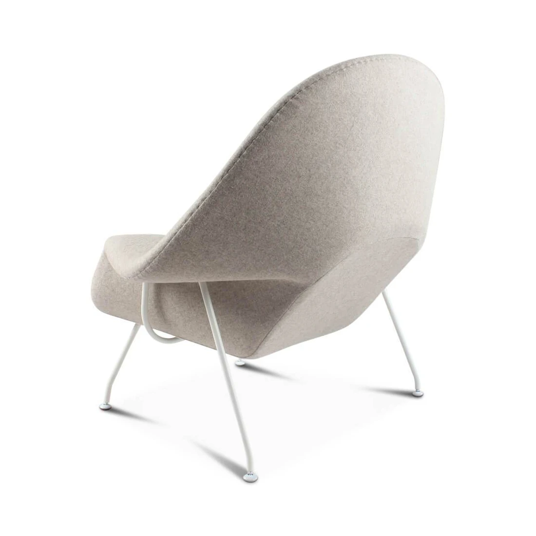 Coated steel legs for Womb chairs matte finish for chairs fashionable single item living room chairs