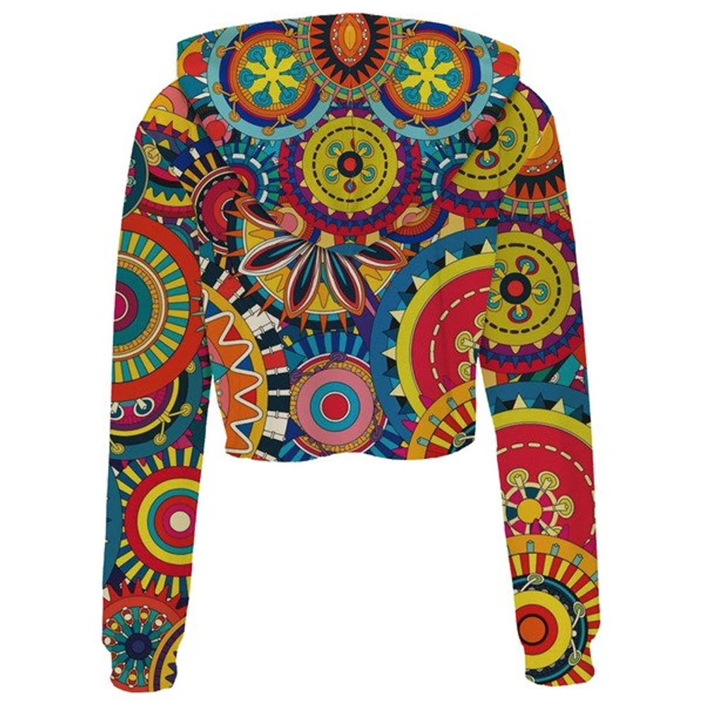 2024 New arrival custom women clothing Crop top cotton crop hoodie Wholesale Pullover Drop Shoulder Crop Hoodie