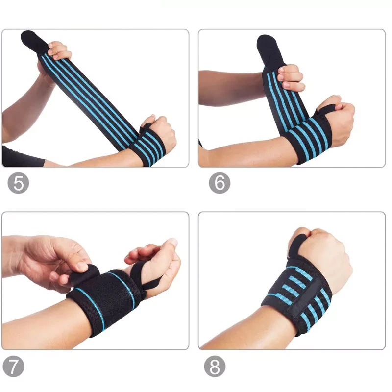 sports power grips Wrist Wrap Top Quality Made Gym Fitness Accessories