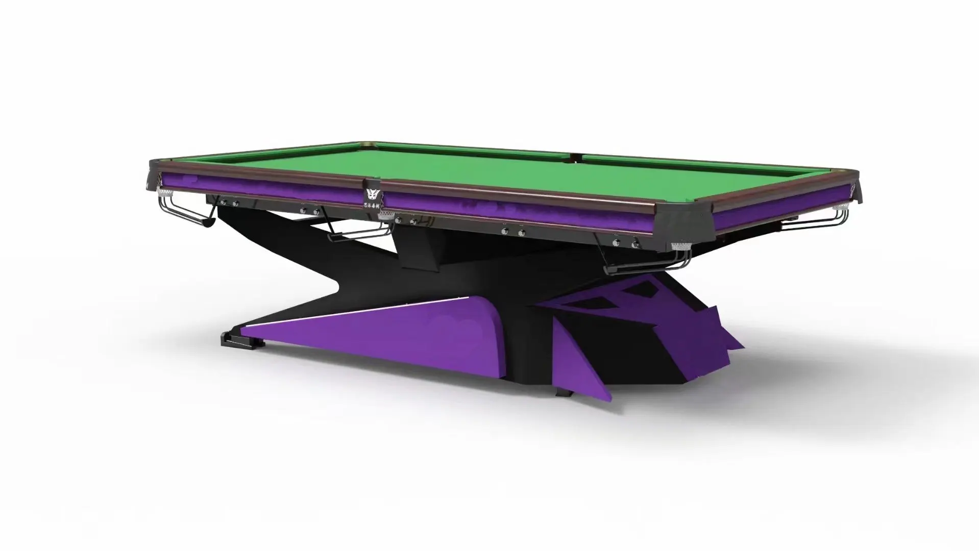 2024 new designs high-end modern style luxury snooker billiard tables 9ft 8ft 7ft size solid wood and slate pool table for sale