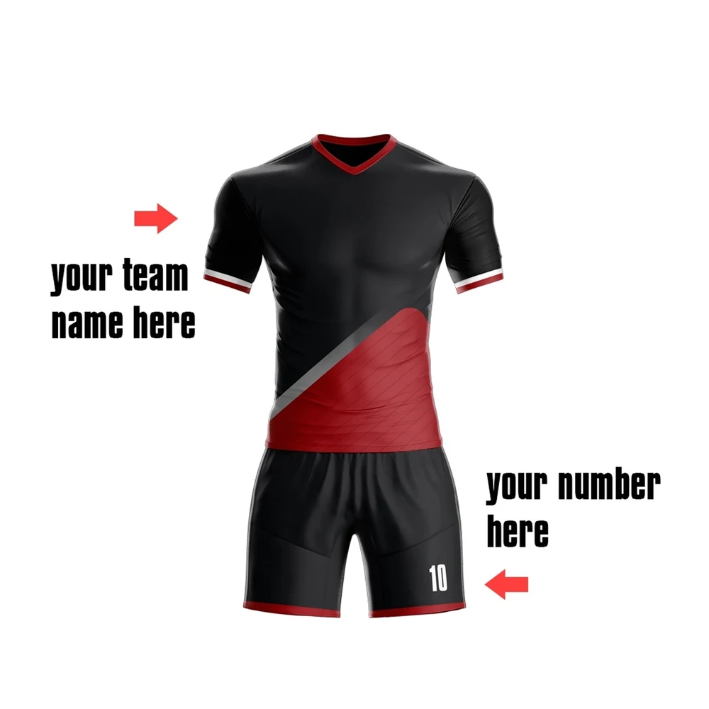 Neutral League Custom Soccer Jerseys High Quality Automatic Cutting Technology Soccer Uniform