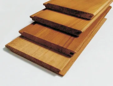 Wholesale Decoration Wooden Board Red Cedar Outdoor Exterior Cedar Cladding Shiplap Wood Siding Hotel Exterior
