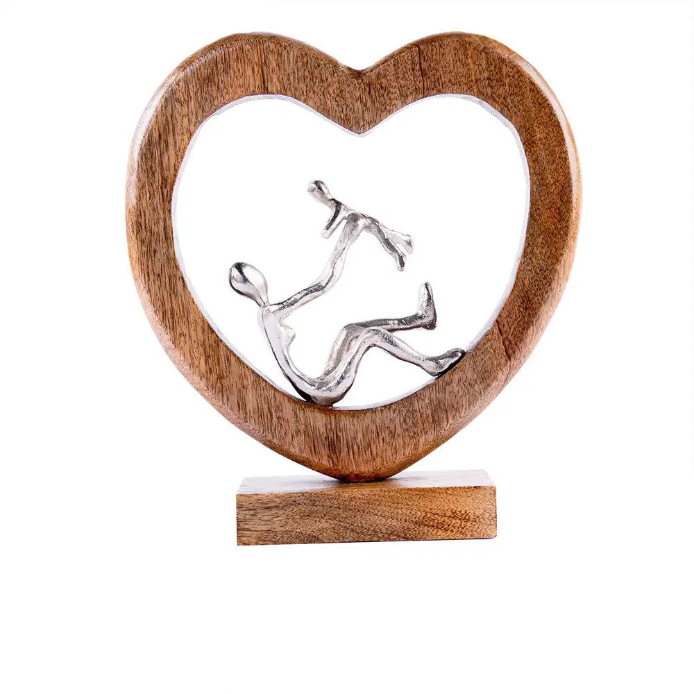 Latest Designed Parenthood Father And Son Joy Table Accent Handmade Latest Designed Parenthood Father For Sale