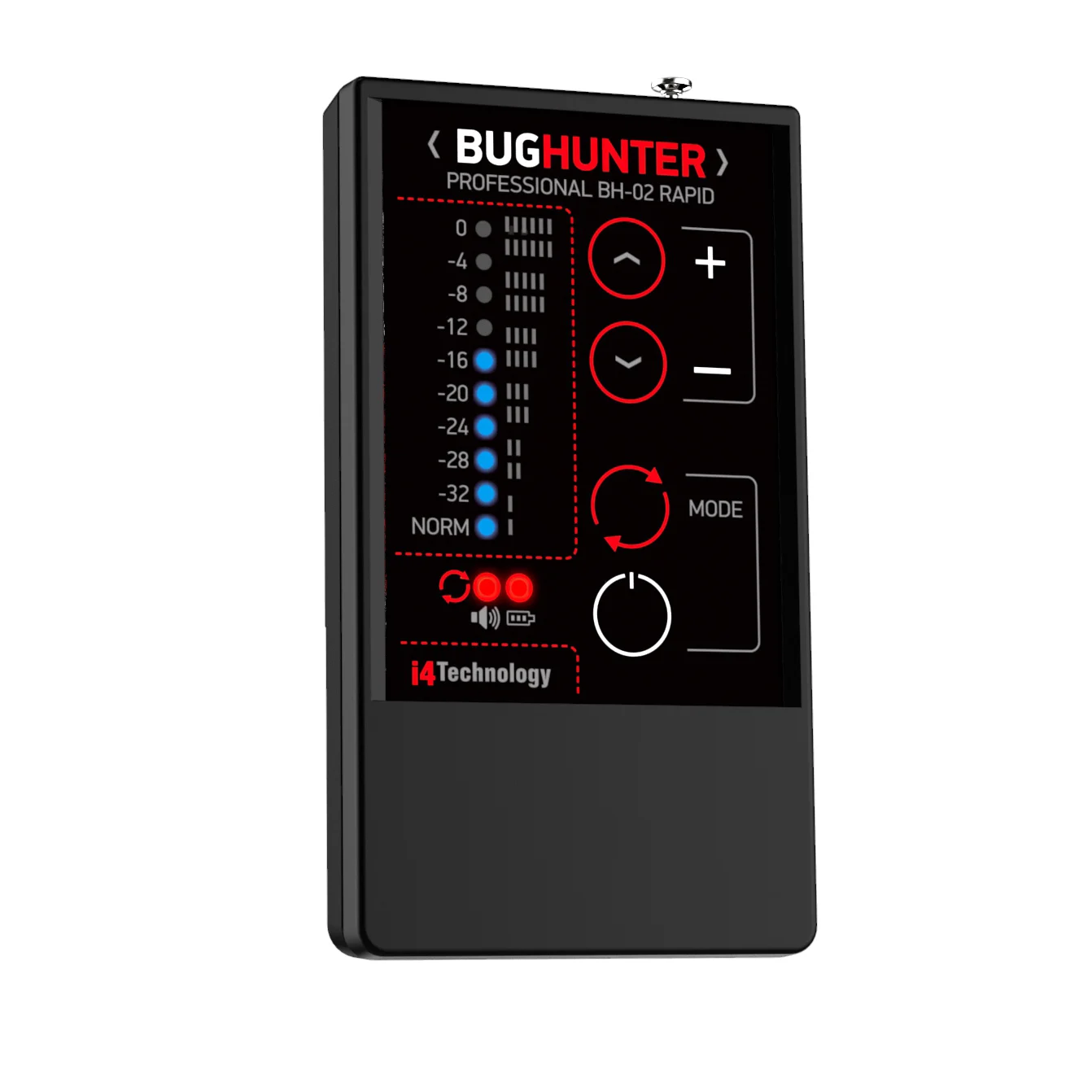 Wireless bug detector hidden camera and cell phone finder