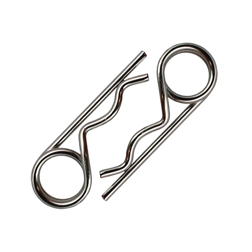 Double Spring Cotter Pins R Pin With Zinc Plated For Tractor Linkage Parts Manufacturer Company