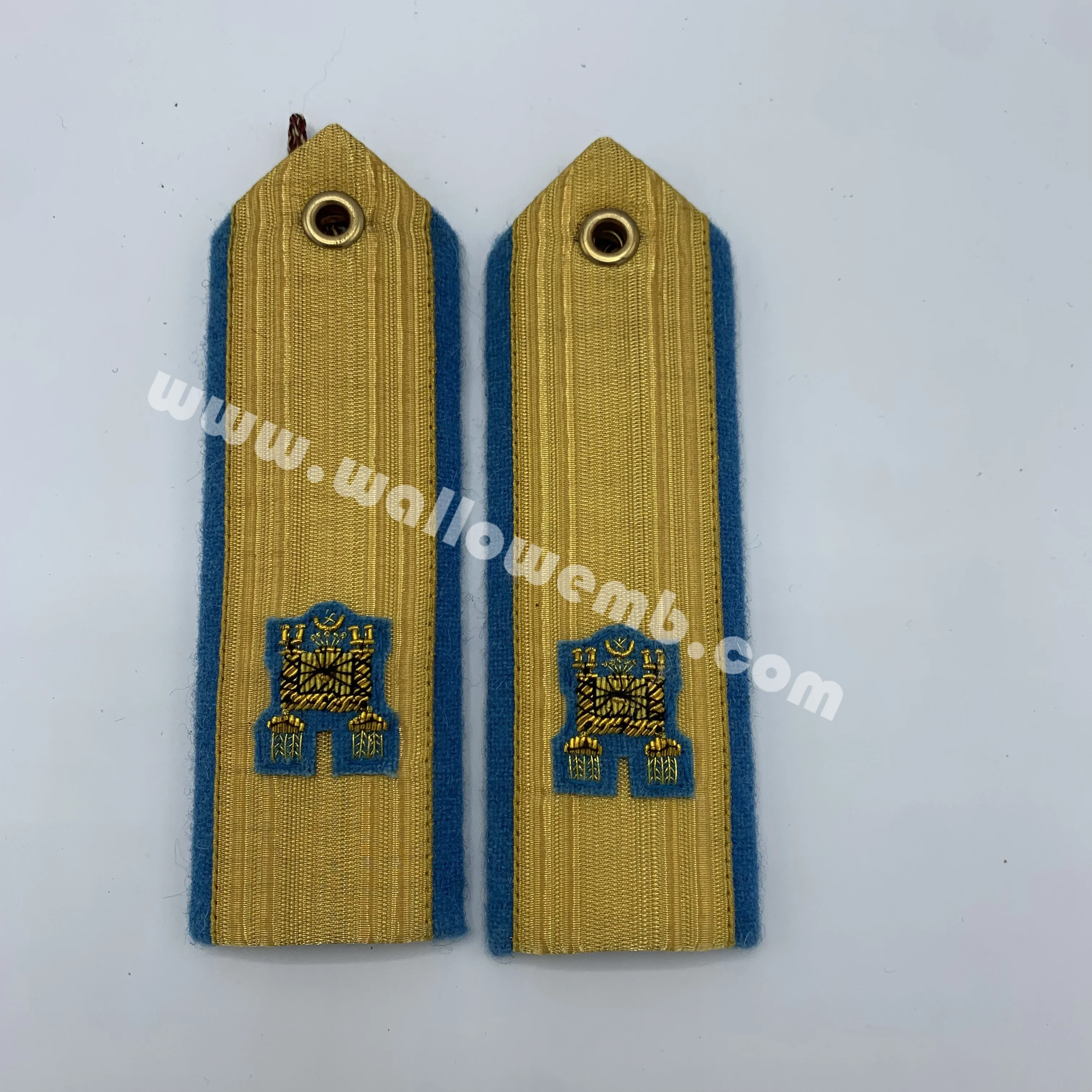 Premium Quality Brunei Royal Major Officer Shoulder Board Rank Insignia for Uniforms Personal Defense Equipment