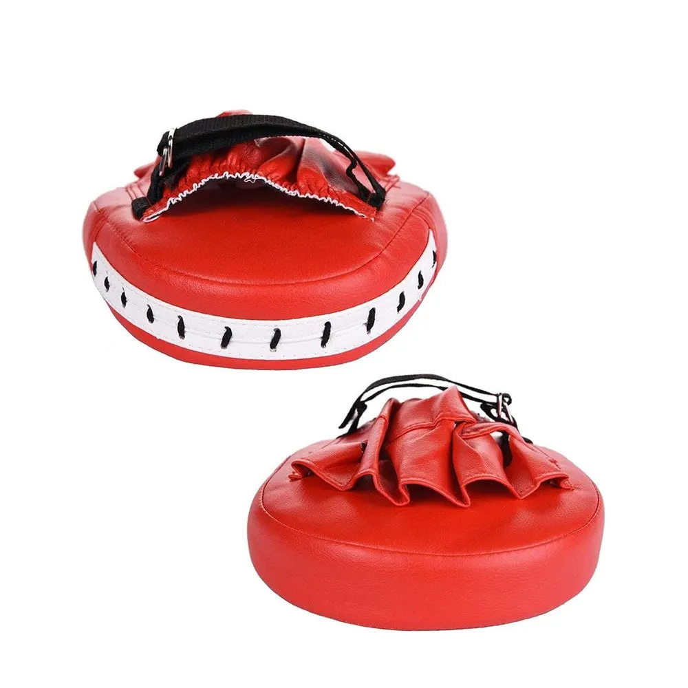 2023 Customized Contoured Boxing MMA Muay Thai Karate Training Target Focus Punch Pad Mitts Training Accessories