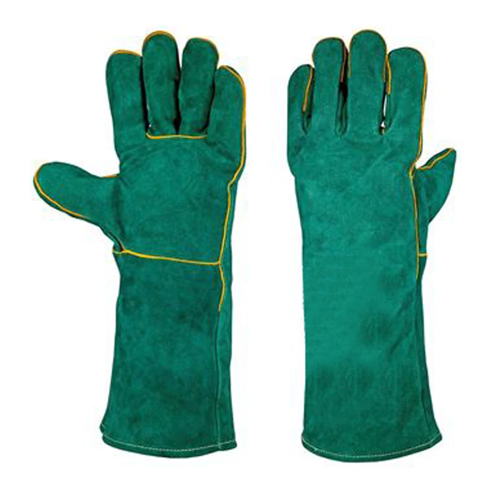 Wholesale Price Custom Made Hot Sale Tig Welding Gloves With Good Quality Cowhide Leather