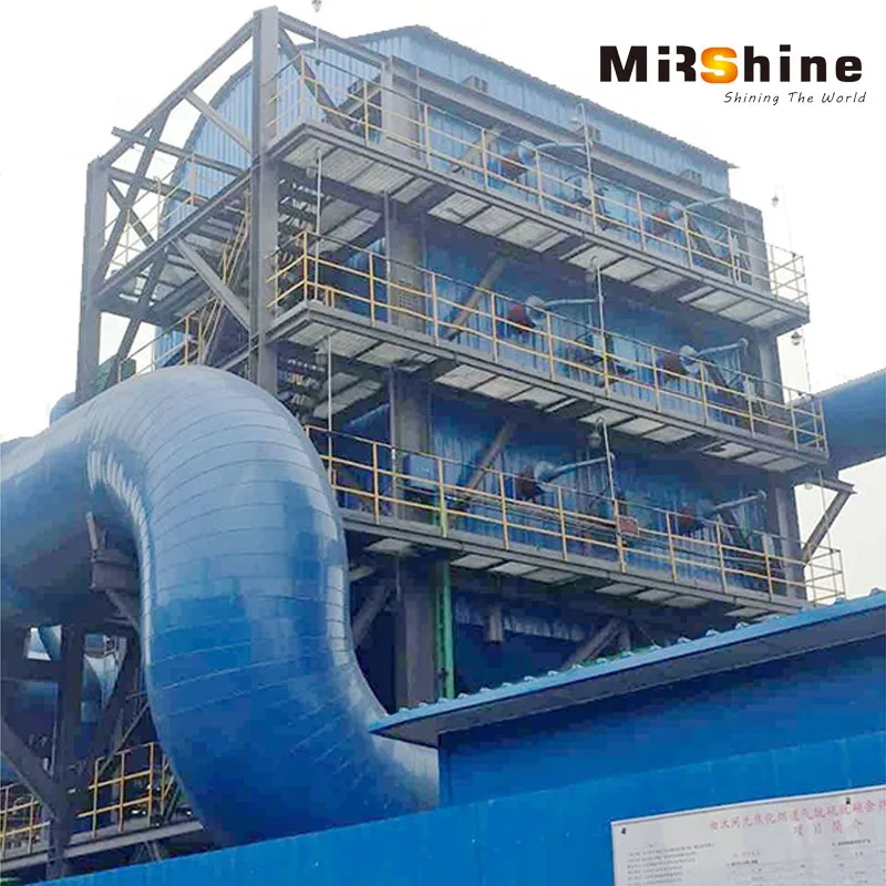 Fertilizer plant waste gas dust treatment ESP