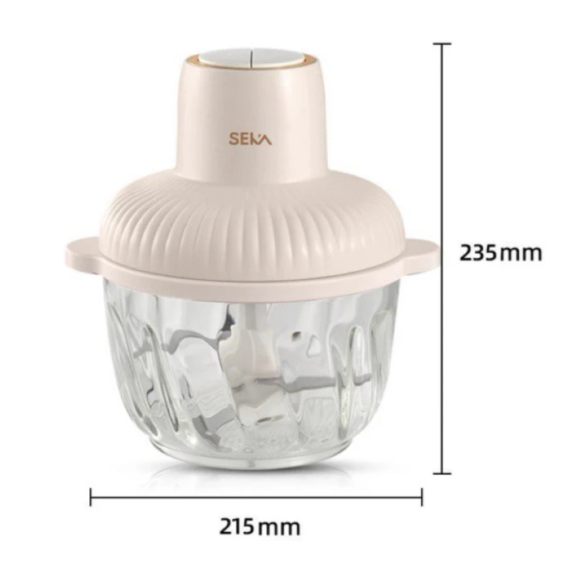 High Quality Vietnam Small Kitchen Appliances 2L capacity 500W capacity KAW SEKA multi-function 4-blade Meat Grinders