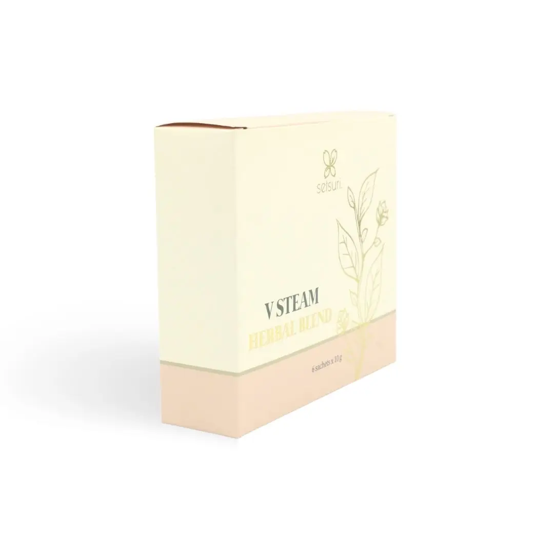 Best selling shelf nature ingredients for mother usage feminine hygiene products Setsuri V Steam Herbal Blend from Malaysia