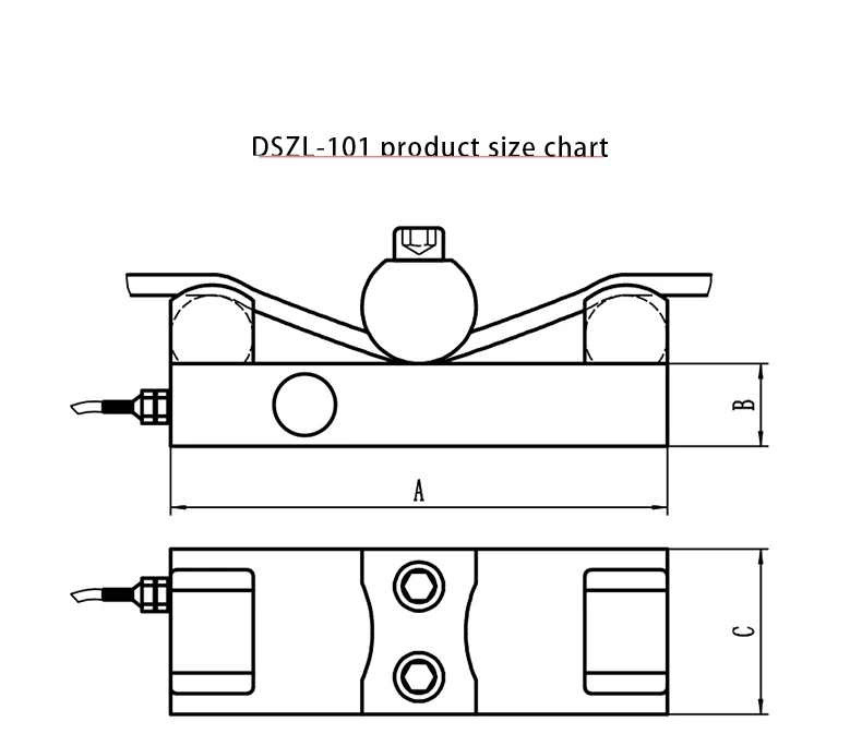 DSZL Compression Sensor Cheap Price 300N 1000N 200KN Measuring Pressure Load Cell Force Transducer 1ton 100ton pressure sensor