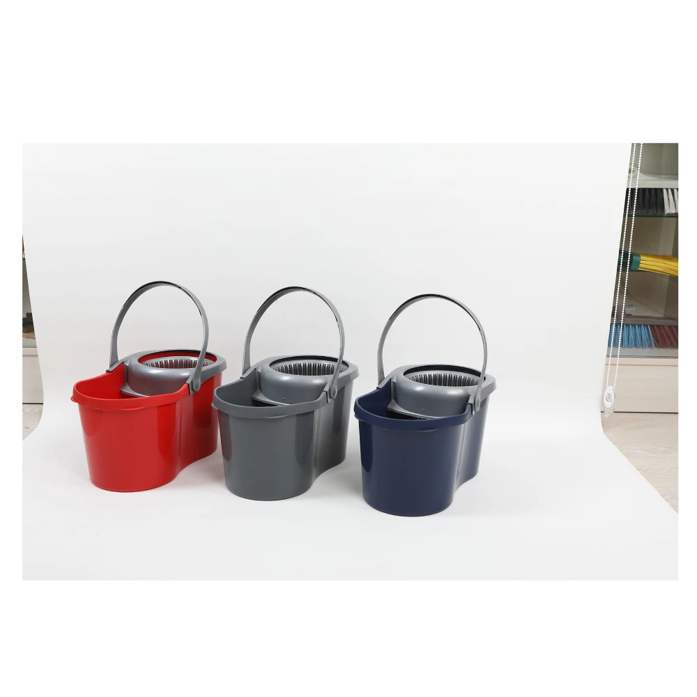 Microfiber Cleaning Mop Bucket Smart Spin Set High Quality  Mop bucket Wholesale Best Quality Cleaning Floor Plastic Microfiber