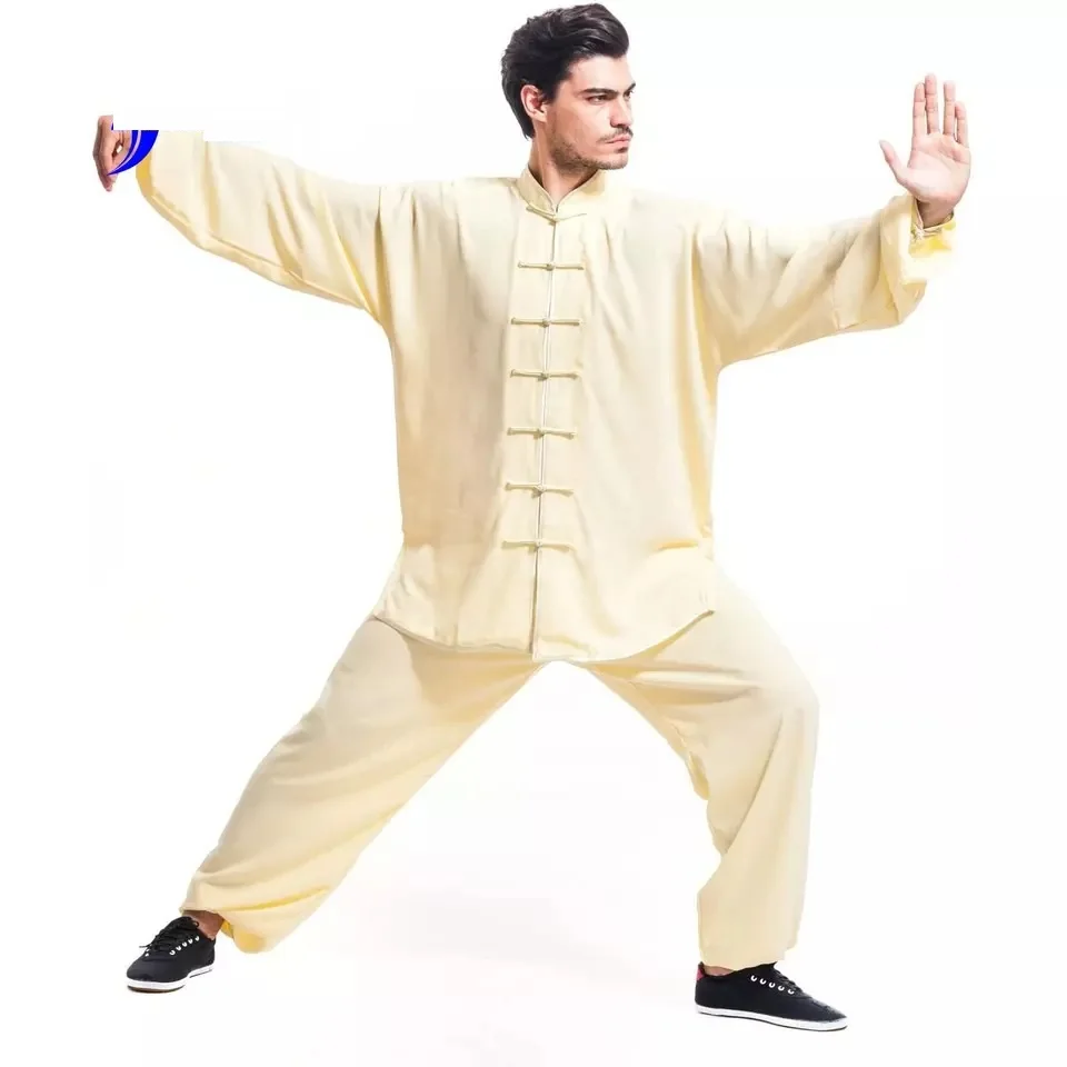 Martial Arts Black Kung Fu Uniform professional kung fu uniforms Soft Cotton kungfu uniform