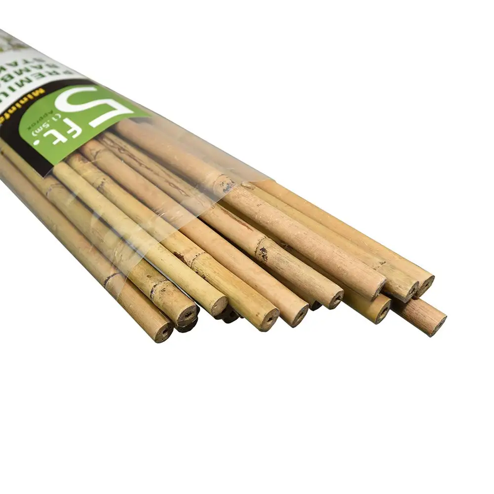 Green yellow natural dried bamboo poles for bulk export large bamboo pole stakes gardening construction buildings