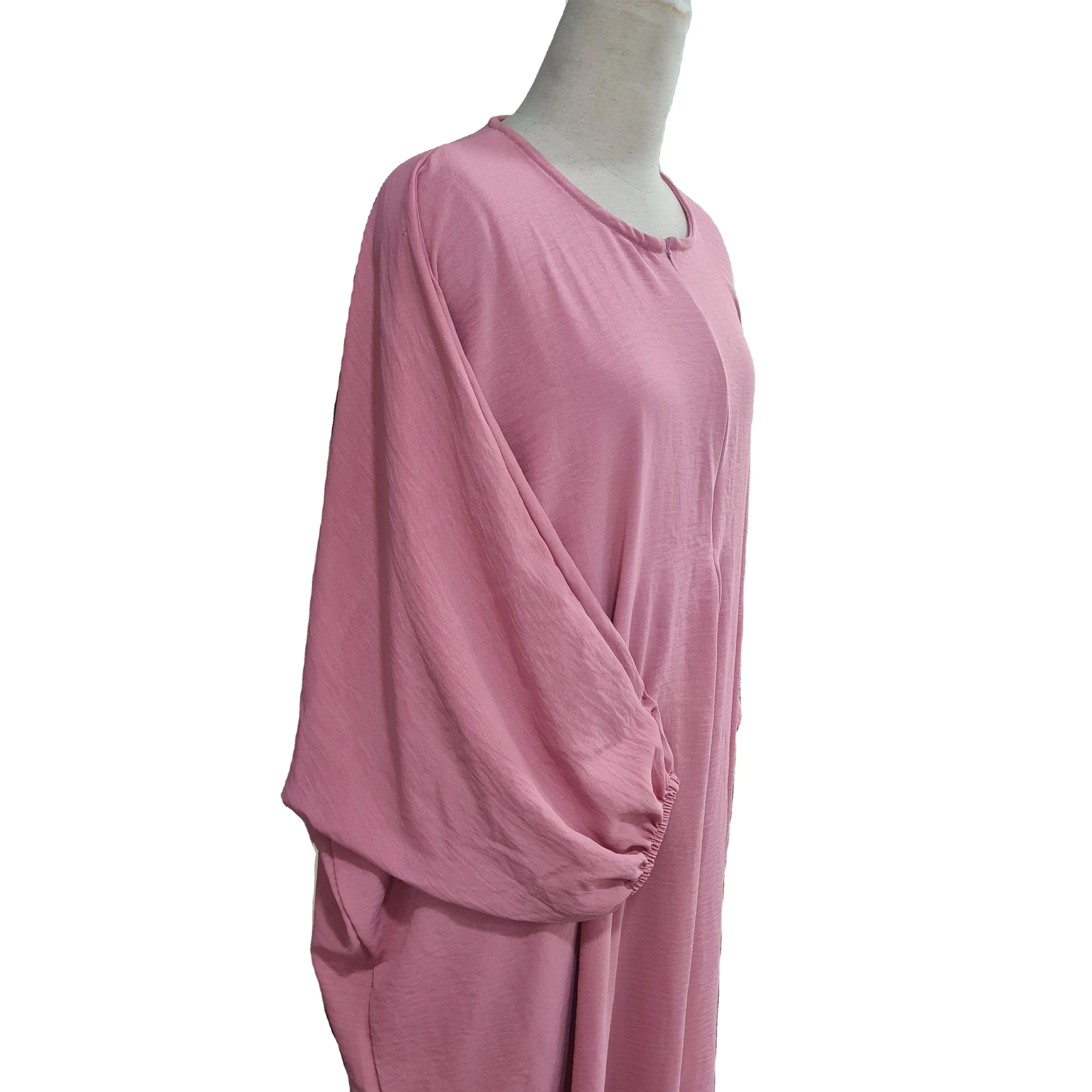 Muslim Modern Cost-Effective Cey Silk Abaya Sophisticated Allure