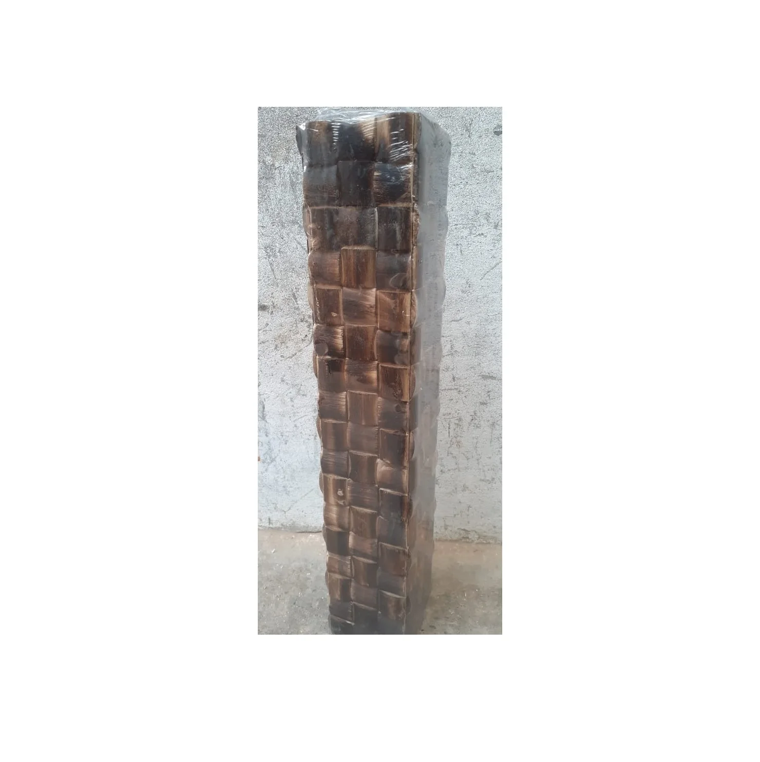 Wooden Large Floor Vases Antique Wood For Living Room Side Table & Dining Table With High Quality Finishing Natural Mango Wood