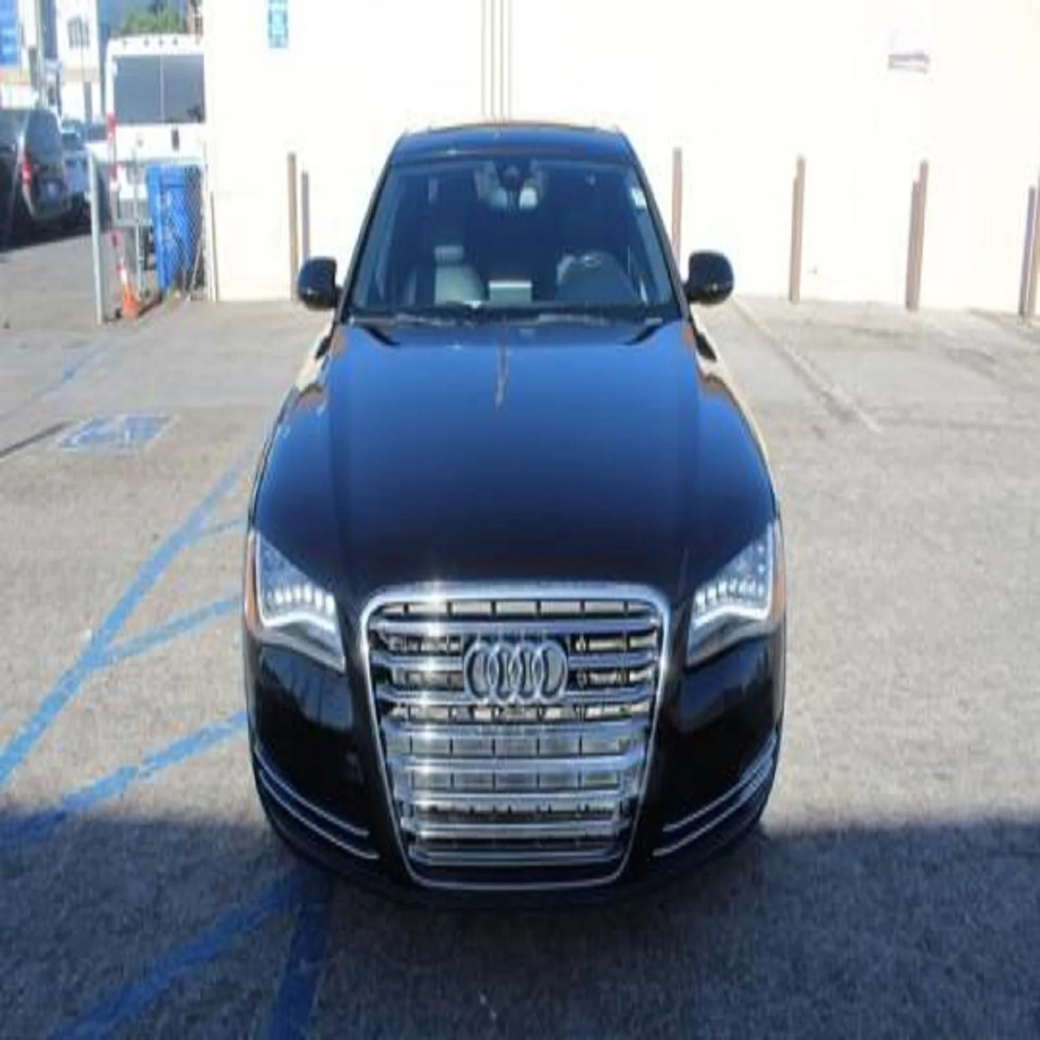 2014 Audi A8 3 0 S седан использованный левый рулевой кожаный сиденья панорамный люк на крыше автоматическая коробка передач газе/бензине/топливе сделано в Японии