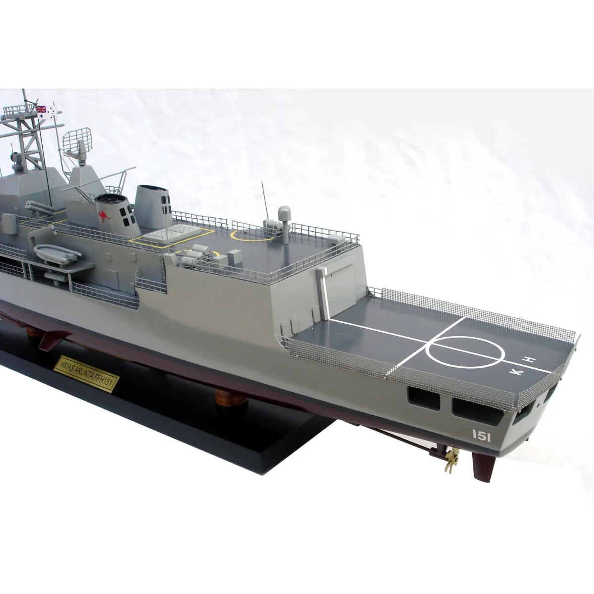 Модель 151 военного корабля HMAS ARUNTA FFH-модель военно-морского флота для украшения дома-деревянная модель ручной работы