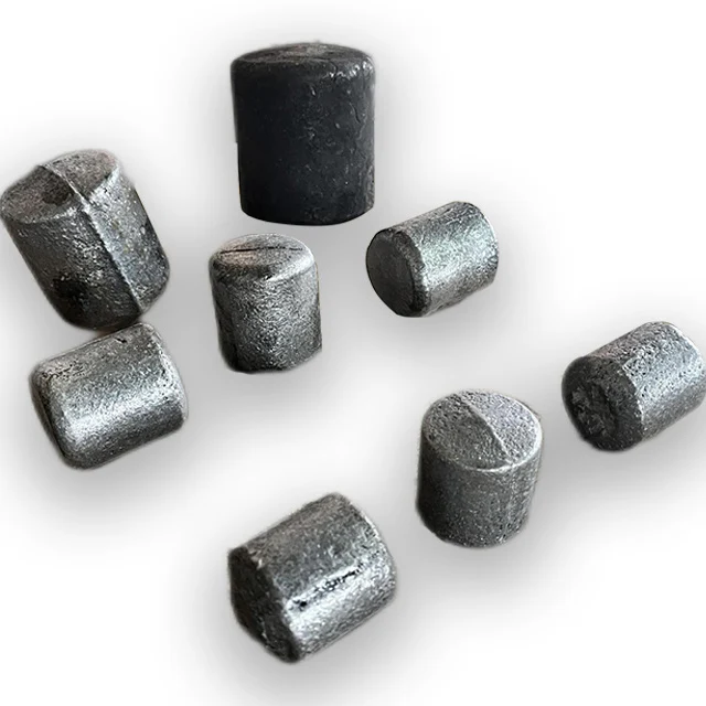 High Chromium Alloyed Grinding Iron Cylpebs Diameter 16x16 Ball Mills Casting Bars High Chrome Cast Steel Cylpebs