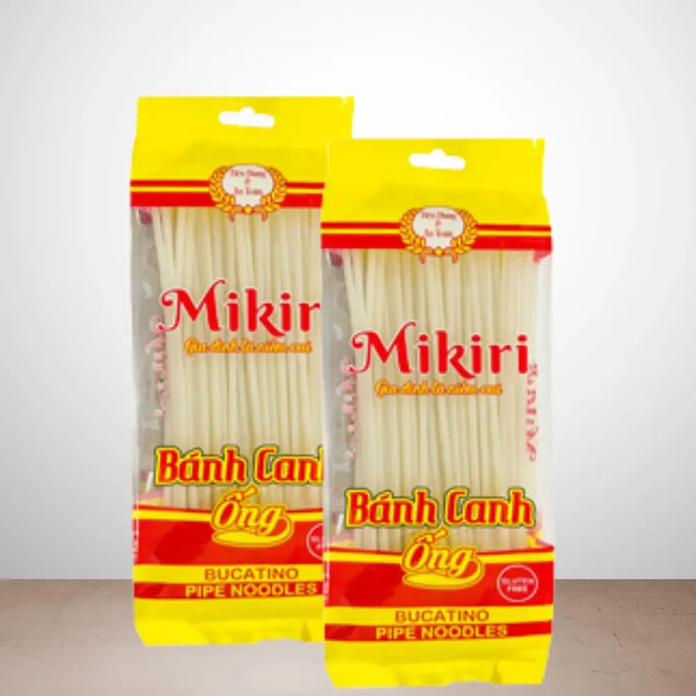 Special Product From Viet Nam Bucatino Pipe Noodles Dried Food Gluten Free Certificate ISO HACCAP Safety Delicious Tasty Smooth