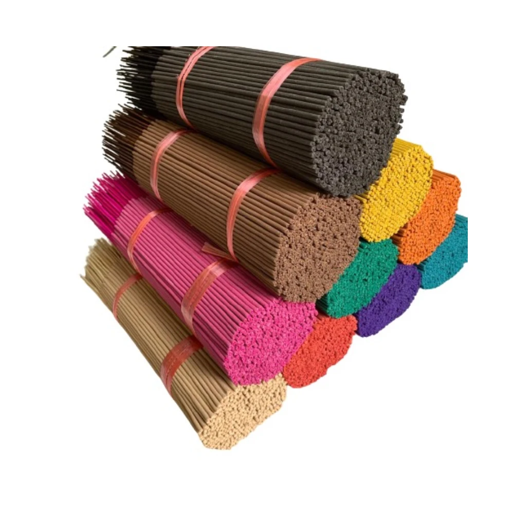 High Quality Colored Incense Aromatic Sticks Vibrantly Hued Aesthetic Handcrafted Incense used for Meditation Relaxation purpose