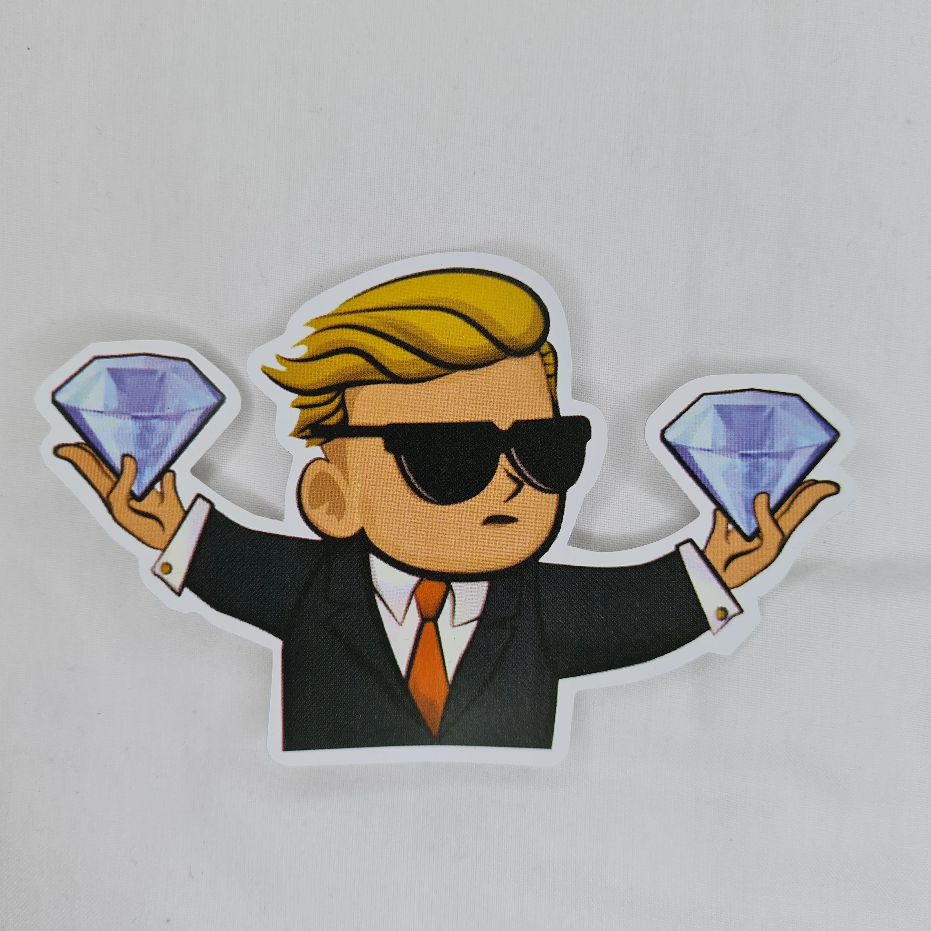 Wholesale Custom Waterproof Cartoon Single Side Paper Plastic Advertising Car Wall Window Decorative Stickers