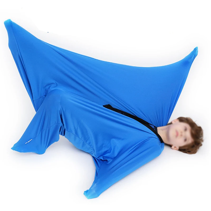 Full Body Sensory Socks for Autistic Children Kids Magic Stretch Fidget Bag Sensory Pod Sack Dynamic Body Sock to Relieve Stress