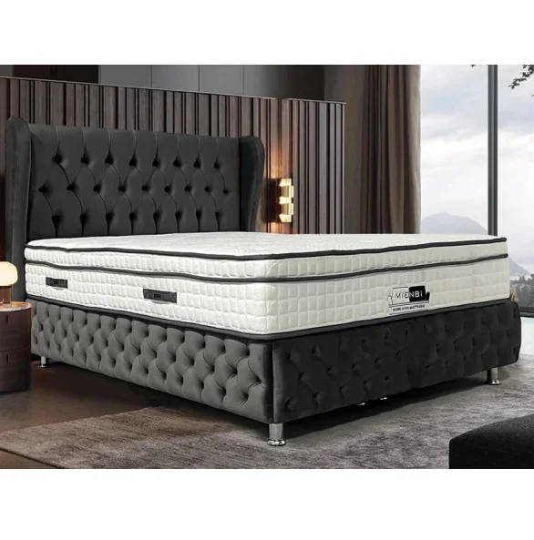 Best Seller UK market Memory Foam Mattress Bed Base Headboard All Sizes Bedroom Furniture pocket spring Contemporary