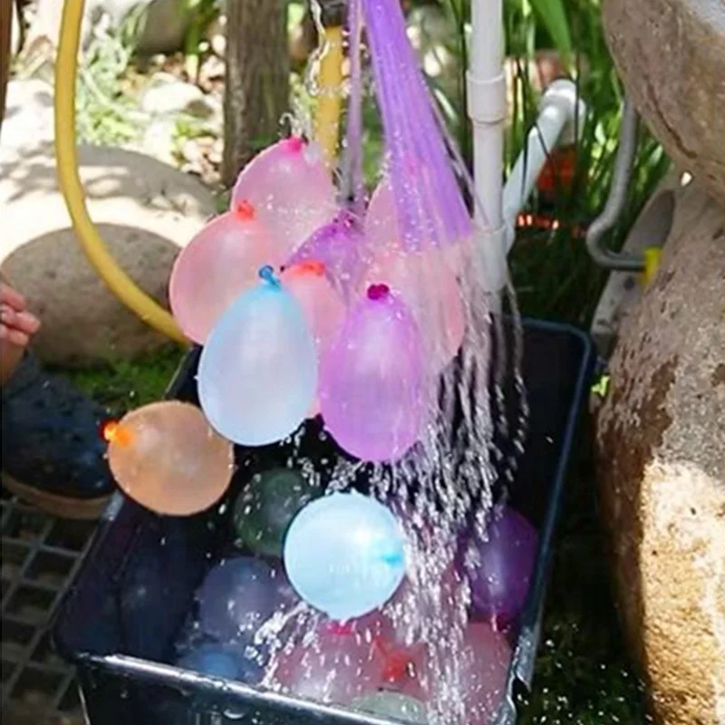 Summer children magic playing game self sealing water balloons for kids toys