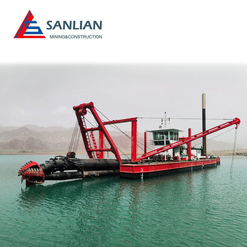 SANLIAN River Dredging Machine Mud Dredging/ Sand Dredging Equipment Cutter Suction Dredger for River Sea Port Construction