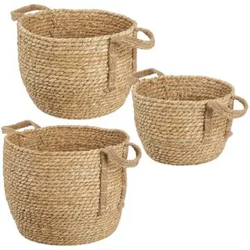 Best Selling Large Woven Jute Rope Basket Tall Laundry Basket Hamper for Dirty Clothes in Living Room Buy From India