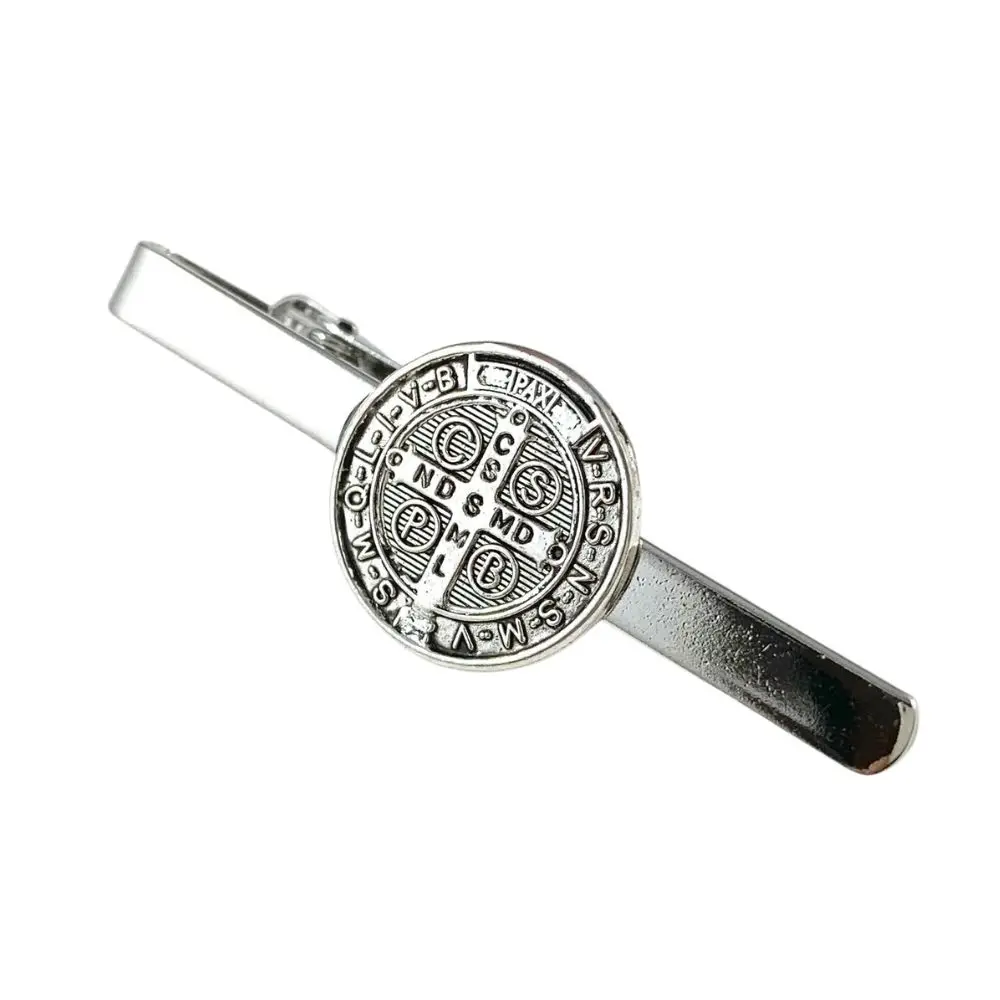 Металлический производитель религиозный сувенир индивидуальный логотип эмблема заколка для галстука мужчин