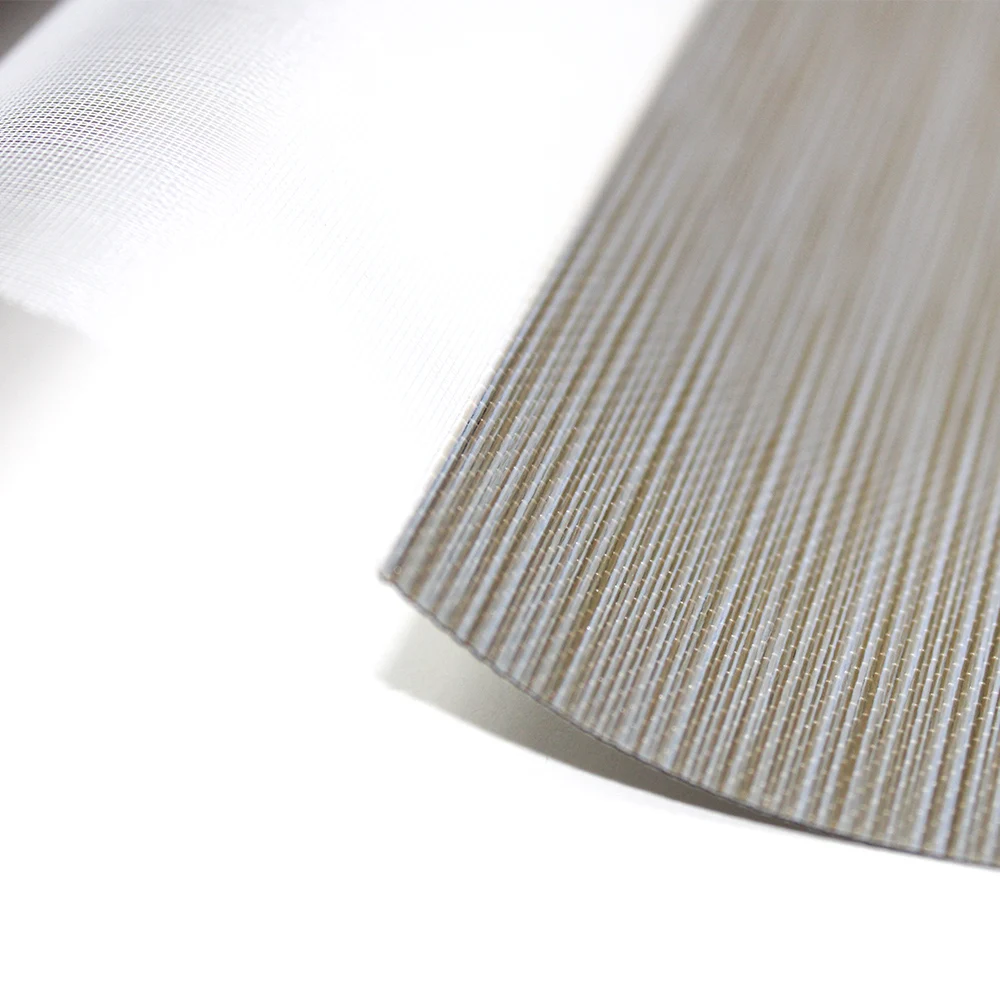Zebra Blinds Shades Natural Linen Fabric for Living Room windows Imitation 100% Polyester zebra