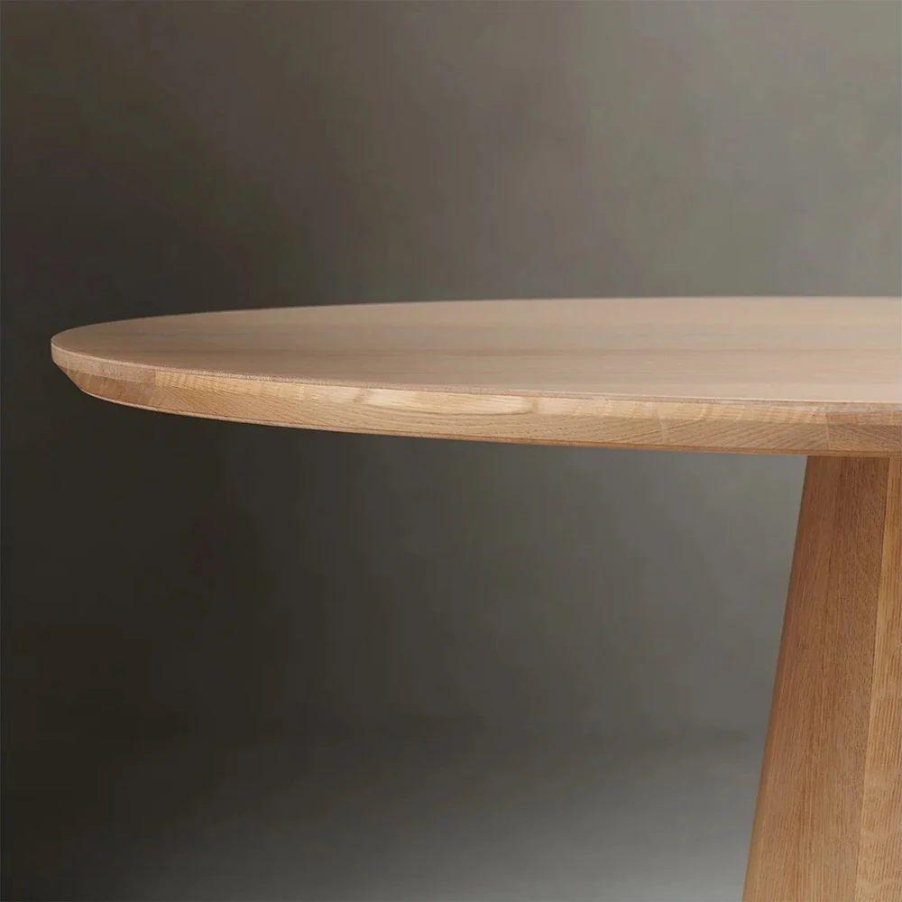 Designer Modern Rectangular 6 8 10 Seater Solid Ash Oak Wood Dining Table Dining Room Furniture