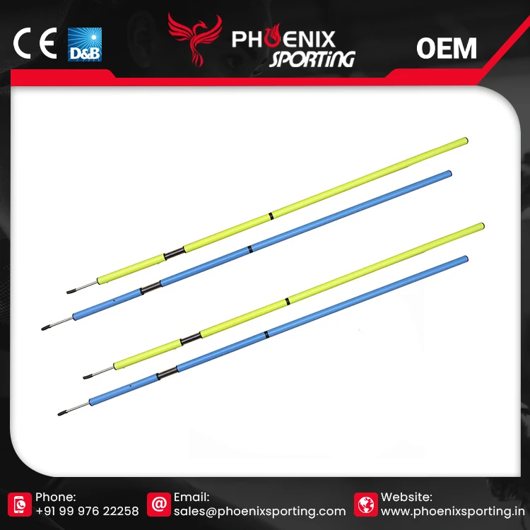 Centre Spring Slalom Pole Football Tainting PVC Agility Slalom Pole Center Spring Buy AT Cheapest Price