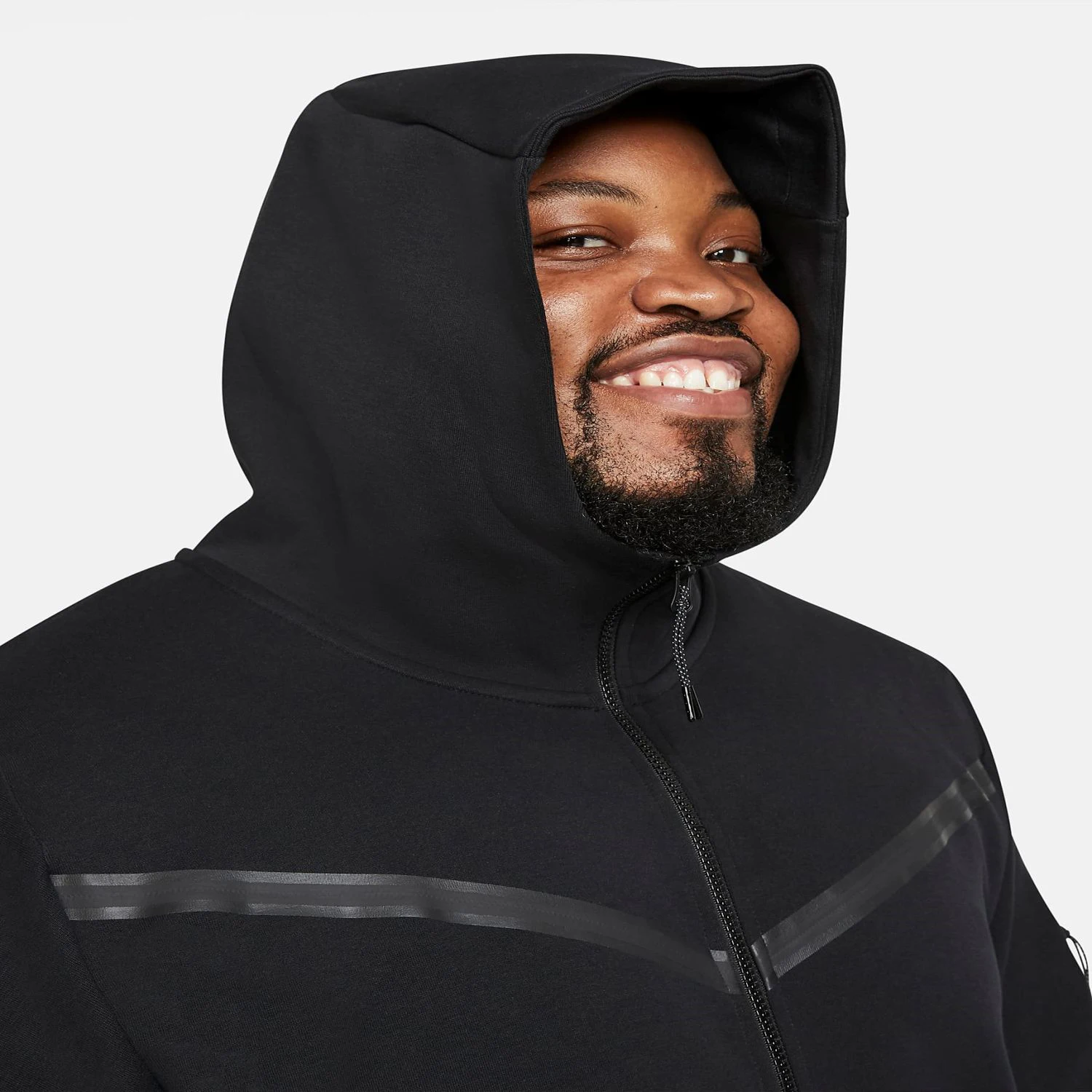 Custom Brand Logo Design 66% Cotton 34% Polyester Jet Black Warmth Standard Fit Sportswear Tech Fleece Tracksuit