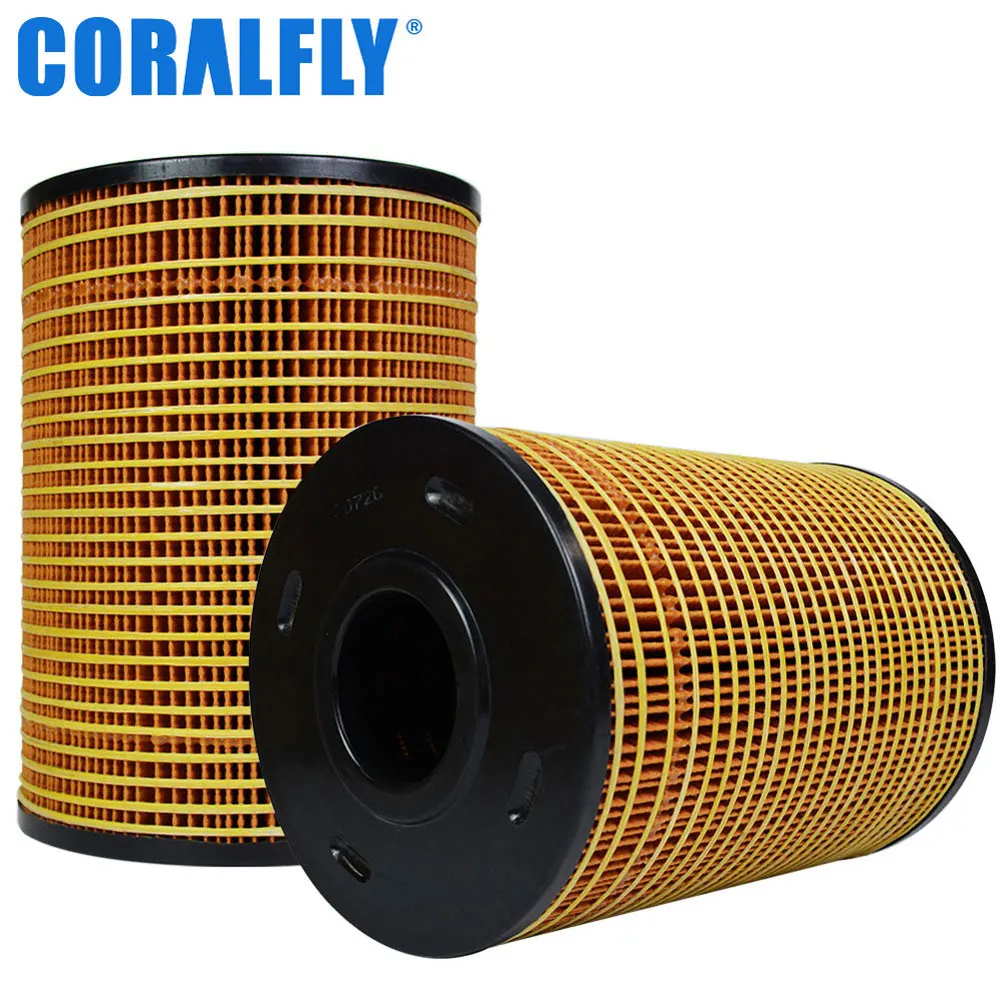 Coralfly 1r0726 oil filter  2940-01-484-1207 1r-0726 1r-0756 1r0726 excavator For Cat