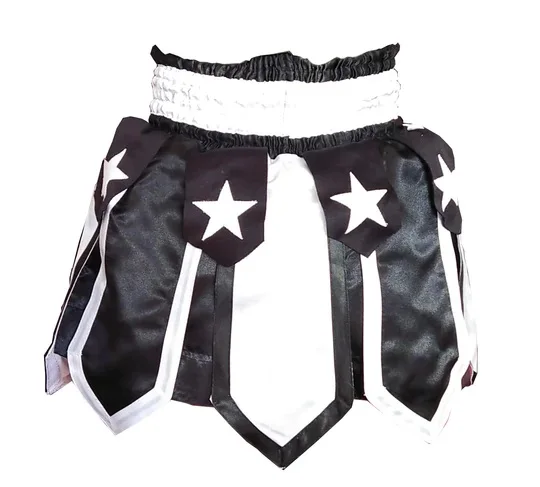 Made with Satin design kick boxing training muay thai gladiator shorts