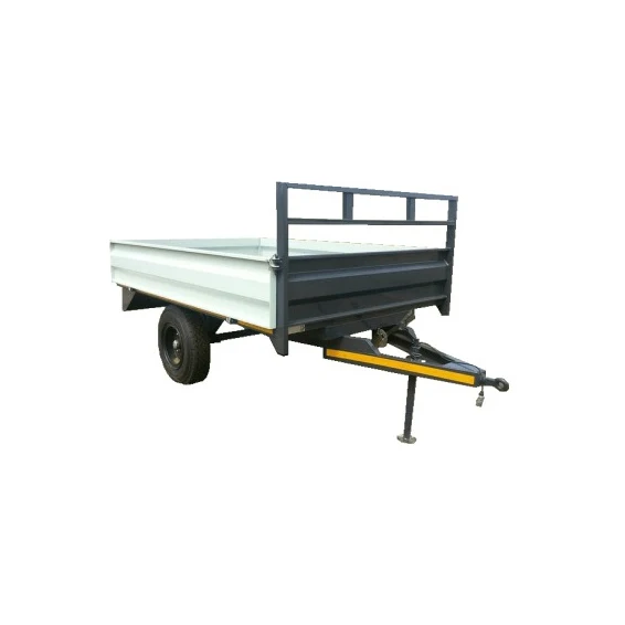 Buy 5 get 2 free Farm used tractor tipping dump trailer 10ton Farm Trailer Tractor Tipper Trailer