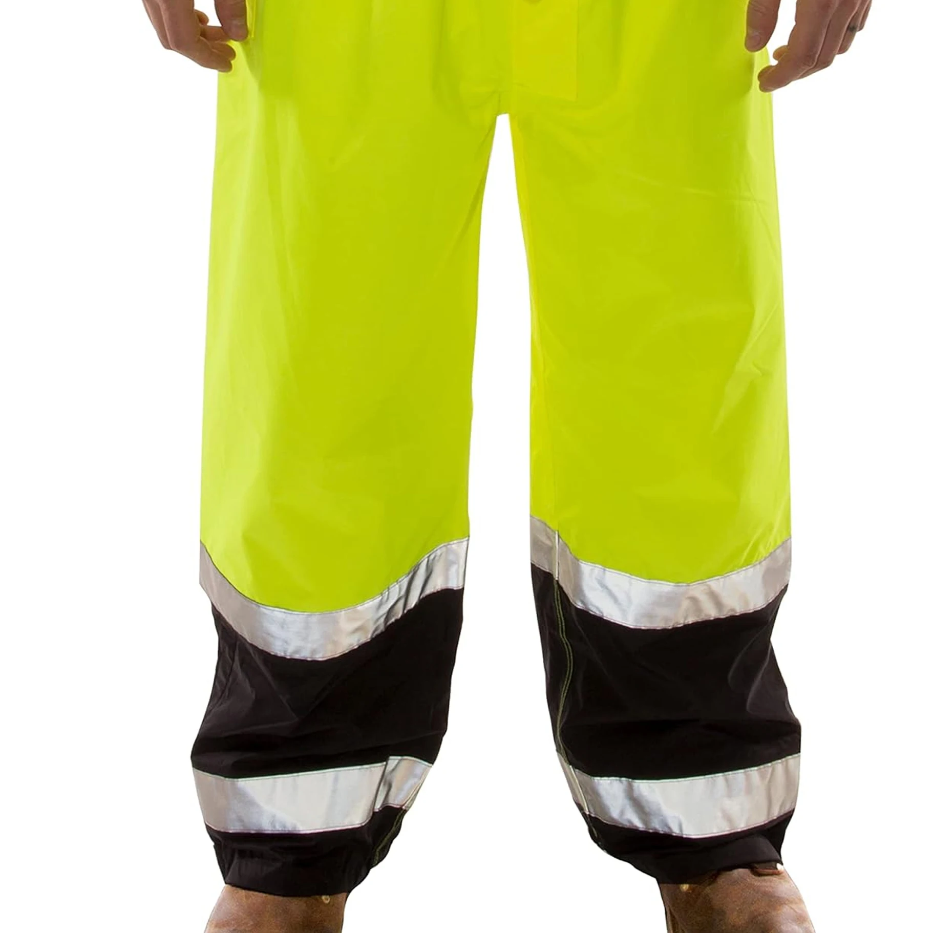 Custom Resistant Reflective Workwear Mens Work Pants Custom Logo Lightweight 100% Cotton Colors