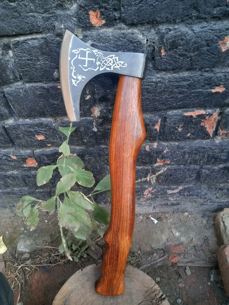 Wholesale Quality Handmade High Carbon Steel Axe Head Viking Axe Hatchet Axes Hatchets Carbon Steel