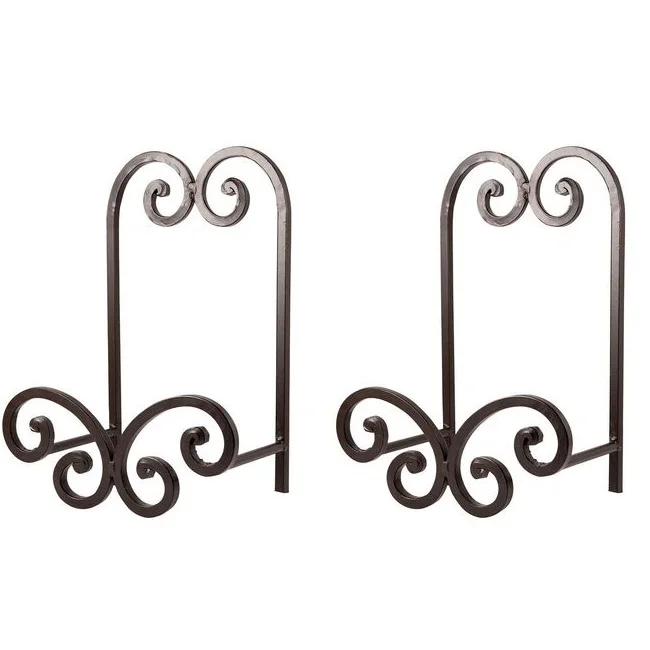 Metal plate Stand Display Wire Stand/Platter Stand/ Easel Display Plate Holder with handmade And Kitchen usage for low price