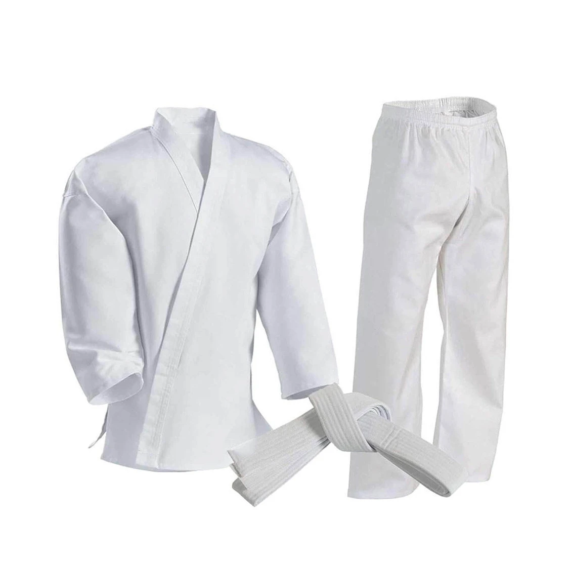 Men Karate Uniform For Sale Custom Logo Judo Kimono 283g Karate Suit Uniform Lightweight Karate Suit