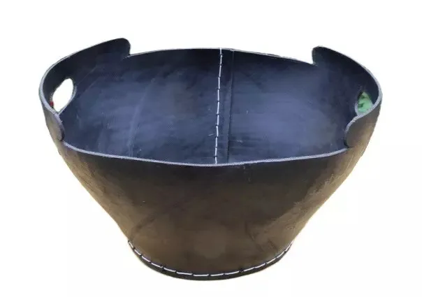 Wholesale Recycled Rubber Tire Baskets Growing Pots Customized Size Handmade Cheap Sustainable