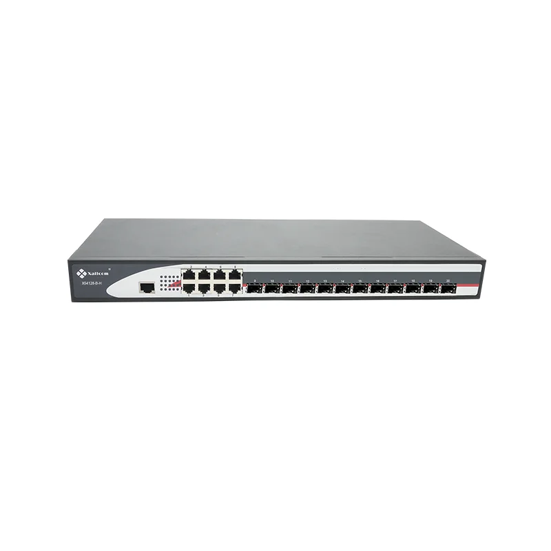 L3 Mananged 12 10G SFP + порт 8 GE медный коммерческий сетевой коммутатор гигабитный высокоскоростной